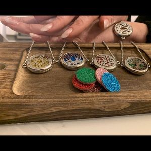 Aromatherapy bracelet locket.